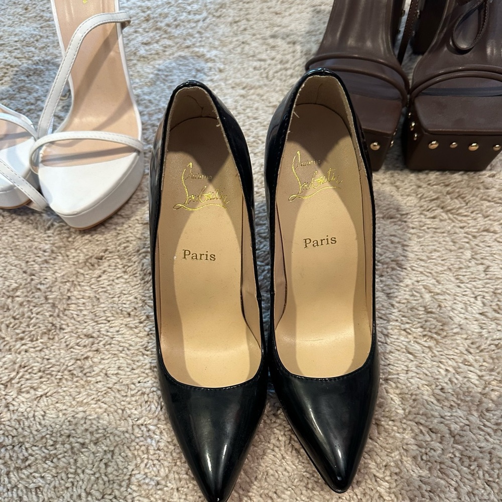 Christian Louboutin red bottoms